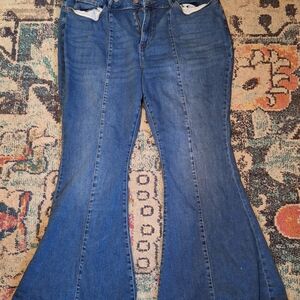 NWOT Judy Blue Super Flare 24W Jeans